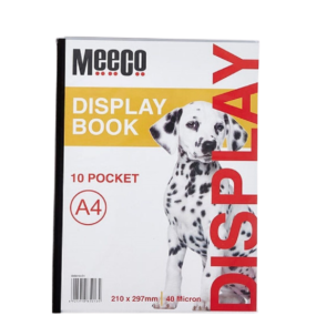 51* A4 10 Pocket Display Book 50 Micron