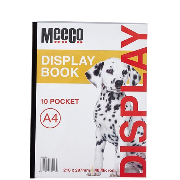 51* A4 10 Pocket Display Book 50 Micron
