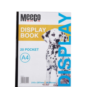 52* A4 20 Pocket Display Book 50 Micron