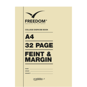 16* A4 32 Page College Book Feint & Margin