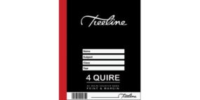 A4 4 Quire 384 Page Feint & Margin