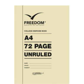19* A4 72 Page College Book Unruled