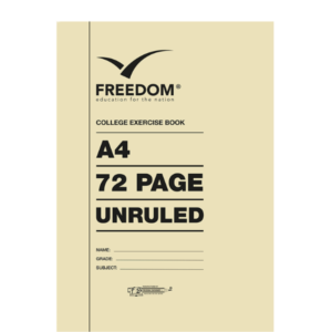 19* A4 72 Page College Book Unruled
