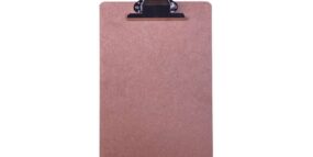 A4 Masonite Clipboard with Metal Clip