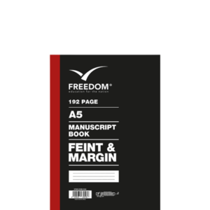 44* A5 192 Page Manuscript Feint & Margin