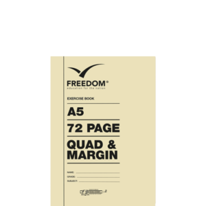 11* A5 72 Page Exercise Quad & Margin