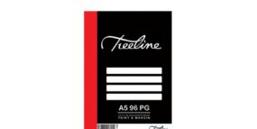 A5 96 Page Manuscript Book Feint & Margin