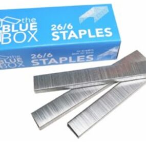 36* Blue Box 26/6 Staples 5000's