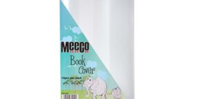 Meeco A4 120 Micron Fitted Book Covers Clear 1's