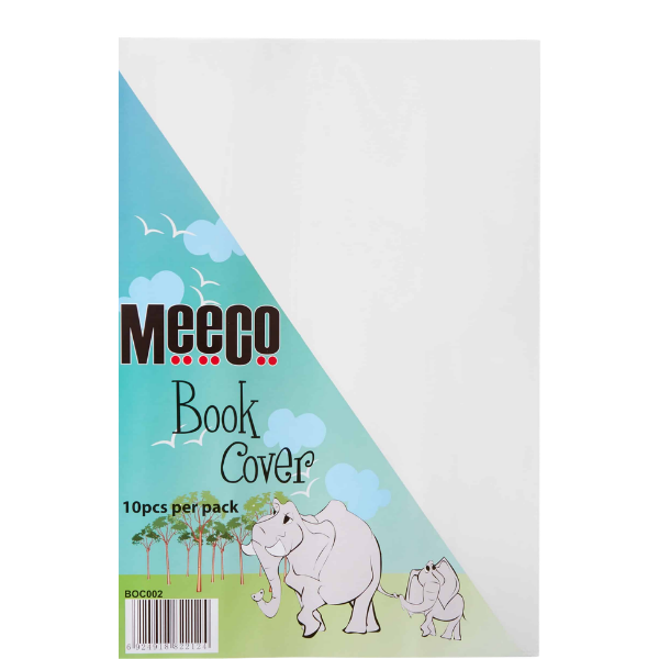 193* Meeco A4 120 Micron Fitted Book Covers Clear 1's