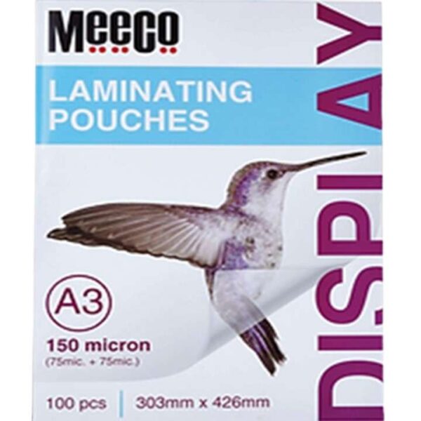 241* A3 150 Micron Laminating Pouches 100's