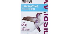 Meeco A4 150 Micron Laminating Pouches 100's