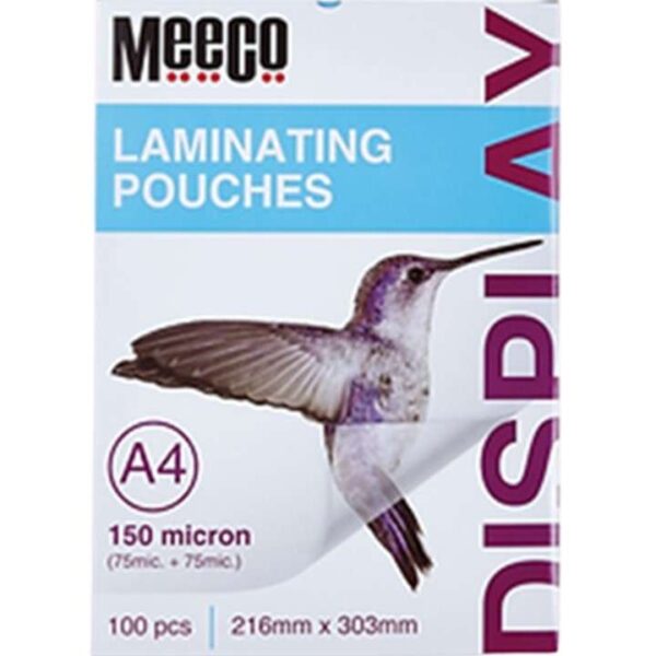 242* A4 150 Micron Laminating Pouches 100's