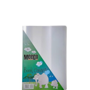 196* Meeco A5 120 Micron Book Cover Clear Fitted 10