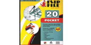 Flip File A3 20 Pocket