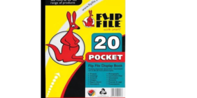 Flip File A4 20 Pocket