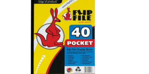 Flip File A4 40 Pocket