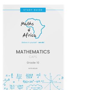 Maths 4 Africa Gr 10 Eng SG (9780620973755)