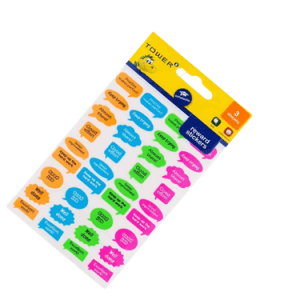 Tower Teachers Encouragement Stickers Per Sheet
