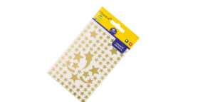 Tower Fun Stars Gold Per Sheet