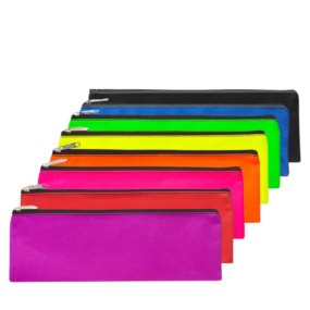 84* Meeco Nylon Pencil Bag Large 320mm Assorted Colours (Each)