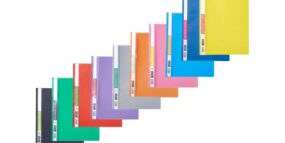 Meeco A4 Economy Quotation Folders 160 Micron Assorted Colours