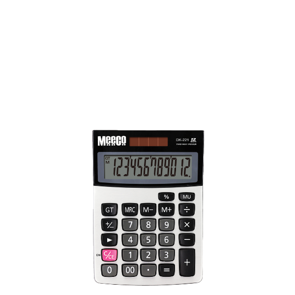 Meeco 12 Digit Desktop Calculator