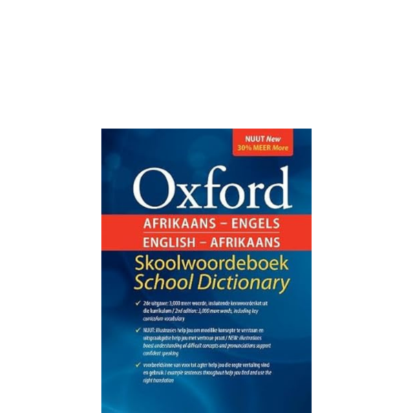 Oxford Afrikaans-English School Dictionary (9780199054688)
