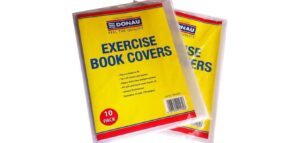 Donau A4 120 Mic Clear Book Covers Pack of 10