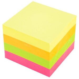 35* Sticky Notes 76 x 76mm Fluorescent Colors 400's