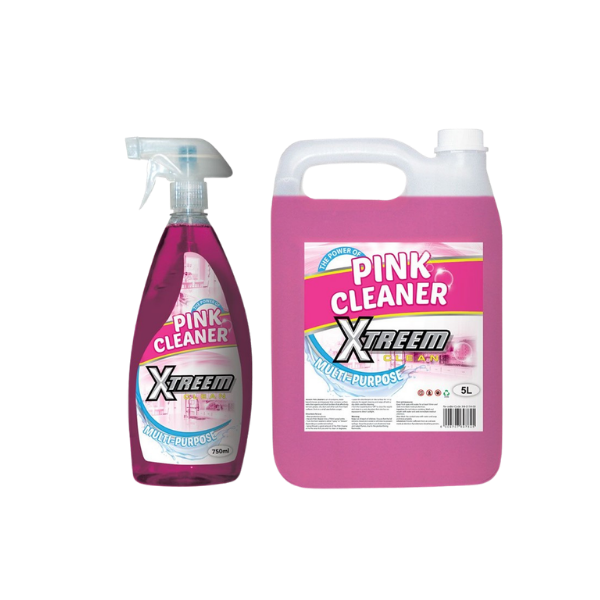 Xtreem Pink Multi Surface Cleaner 750ml and 5L (Each)