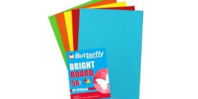 A4 Board Bright 160g Mixed 50's