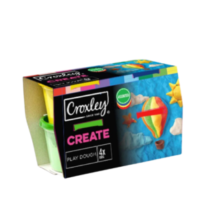 185* Croxley Play Dough 4 x 100g