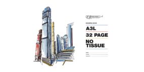 Marlin A3L 32 Page Drawing Book No Tissue
