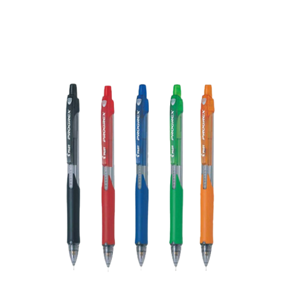 180C* Pilot Progrex Mechanical Pencil 0.7mm Assorted Colours (Each)