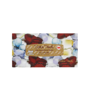 Satin Touch Facial Tissue 100's
