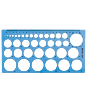 SM15* SDS Circle Template 37 Hole