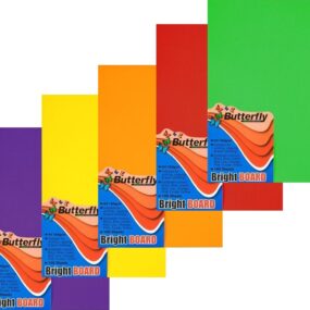 96* A4 Bright Board 160gsm 100's Range