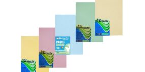 Butterfly A4 Pastel Board 160gsm 100's Range