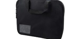 Butterfly Homework Book Bag with Handle Assorted Colours - Black