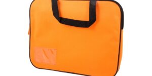 Butterfly Homework Book Bag with Handle Assorted Colours - Orange