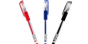 Deli Daily Gel Pen 0.5mm with Grip Assorted Colours