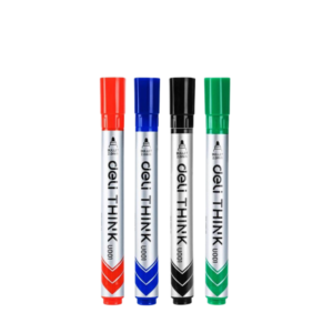 157* Deli Whiteboard Marker Bullet Tip 2.0mm Assorted Colours (Each)