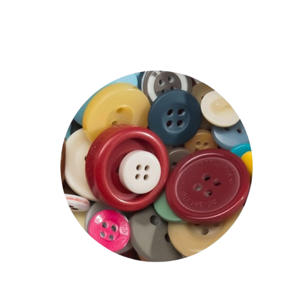 Dala Acrylic Buttons Assorted 20g