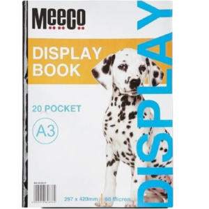 56* A3 20 Pocket Display Book 50 Micron