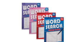 Word Search Activity Book 64 Page