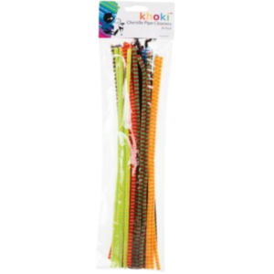 Khoki Pipe Cleaners 30cm 36's Assorted Colours