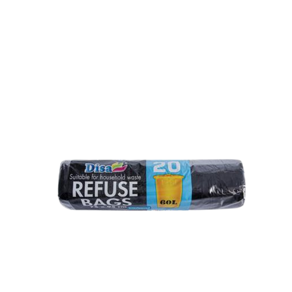 SM30* Refuse Bag Black 750x950mm 20's