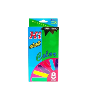 Hi Chalk Jumbo / Sidewalk Chalk 8 Pieces