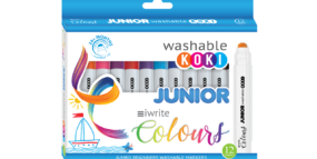 Iwrite Washable Koki's - Assorted Wallet of12